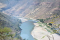 Etiopia. Il fiume Abbai o Nilo Azzurro nasce nei monti dell'Agaumeder e sbocca nel lago Tana.